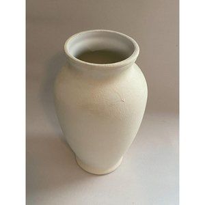 Home Décor Recycled Glass Vase Repainted Textured